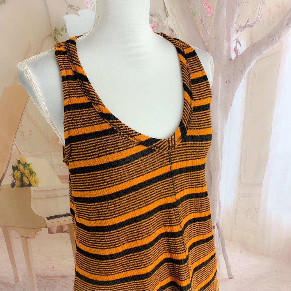 Peyton Jensen Striped Racerback Tank top - Picture 5 of 11